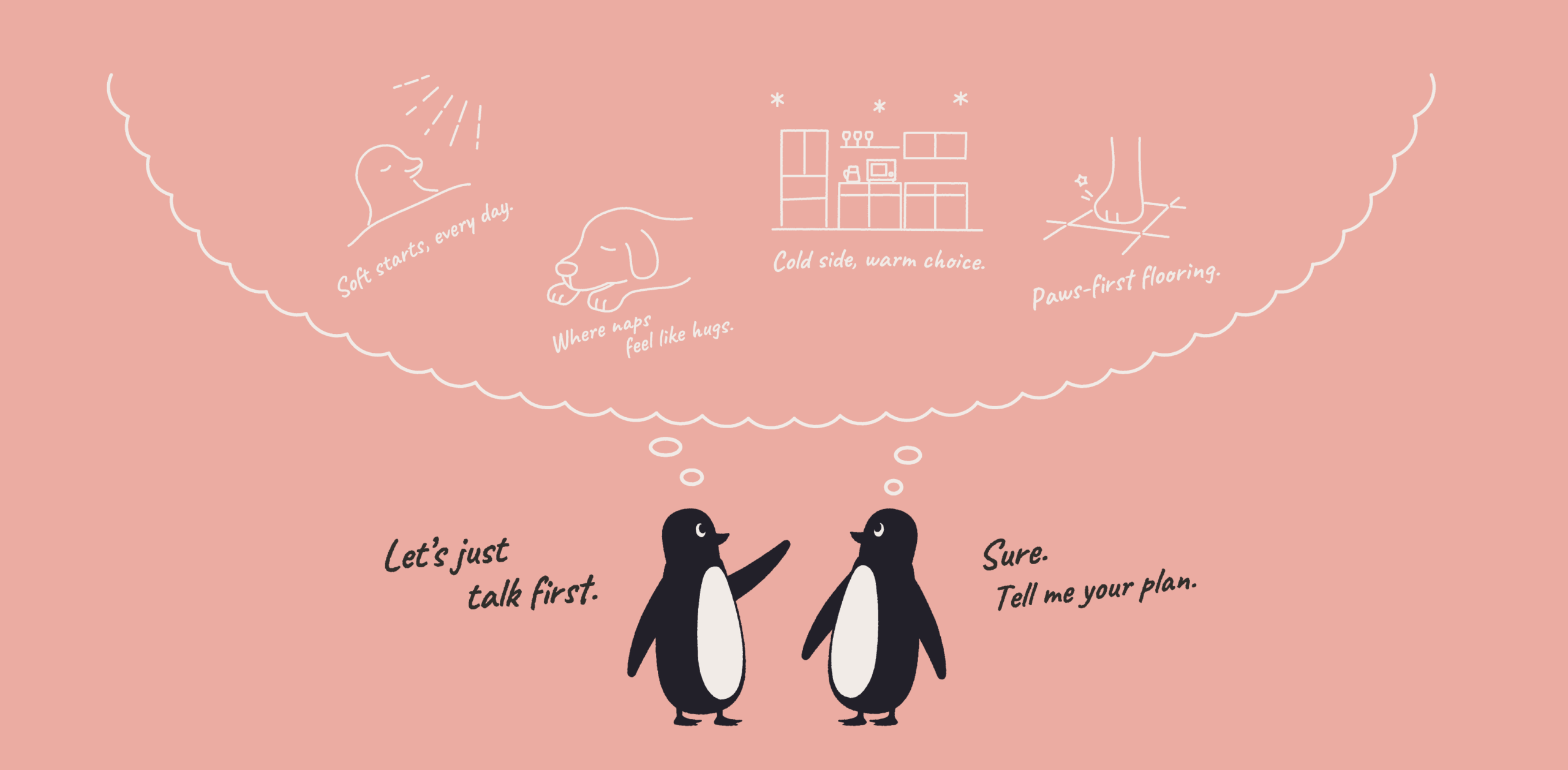 Design Begins with a Conversation | 設計は、ふたりの会話から始まった